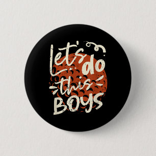 Field Hockey Mom Shirt Boys Field Hockey Lover Hoc Button
