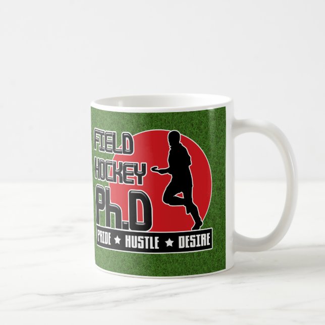 Field Hockey Ph.D Mug (Right)