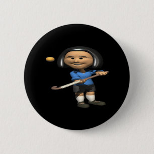 Field Hockey Player 2 Button