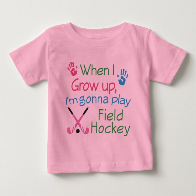 Field Hockey Player (Future) Baby T-Shirt (Front)