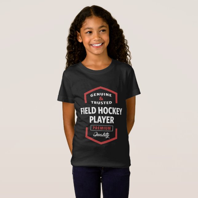 Field Hockey Player | Gift Ideas T-Shirt (Front Full)