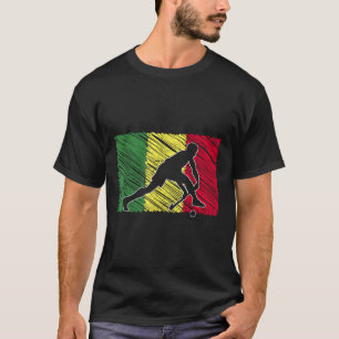 Field Hockey Player Senegalese Flag Senegal T-Shirt