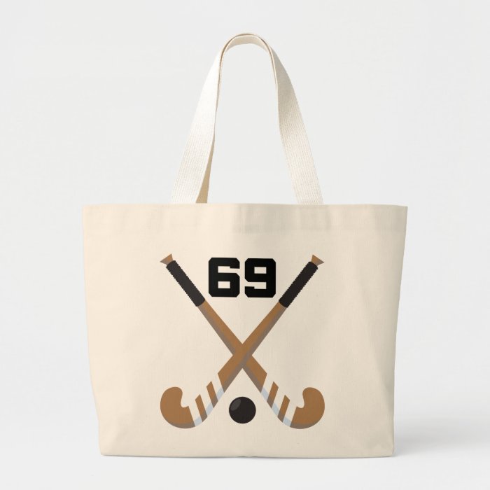 Field Hockey Player Uniform Number 69 Gift Bags