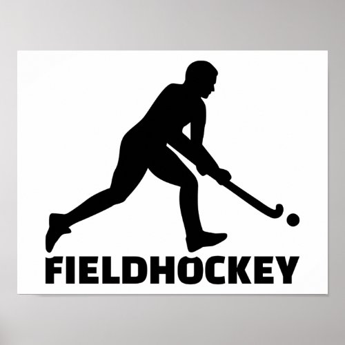 Field hockey poster