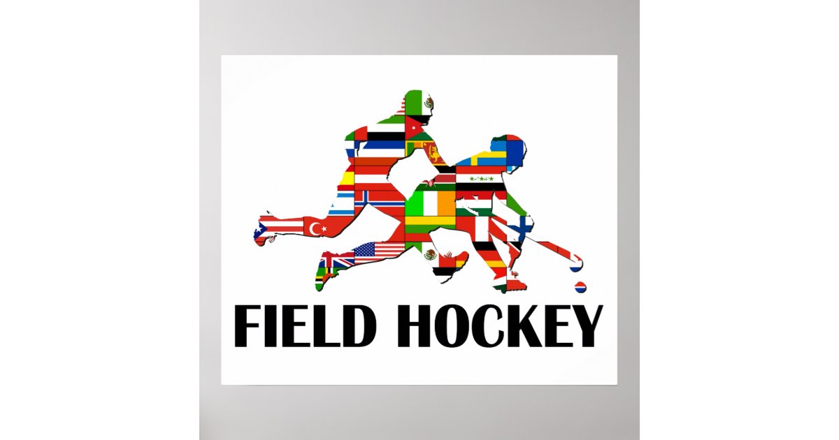 Field Hockey Poster Zazzle