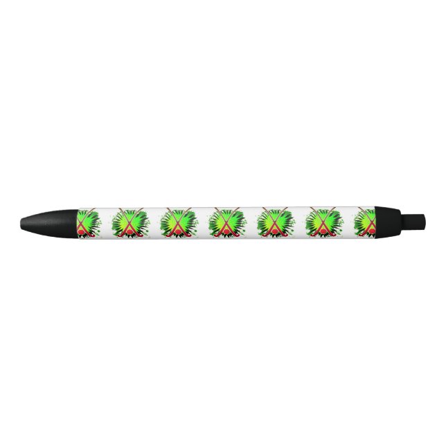 Field Hockey Stick And Ball Splash Pen (Front)
