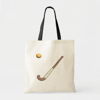 Field Hockey Stick & Ball Tote Bag