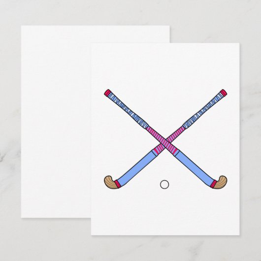 Field Hockey Sticks (Front/Back)