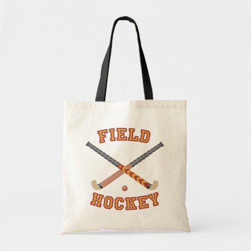Field Hockey Sticks Tote Bag