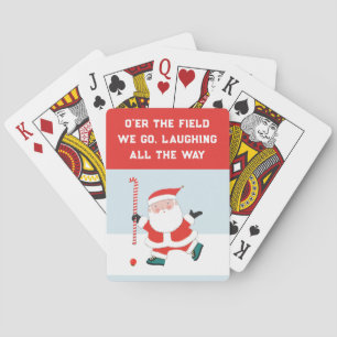 Field Hockey Stocking Stuffers Poker Cards