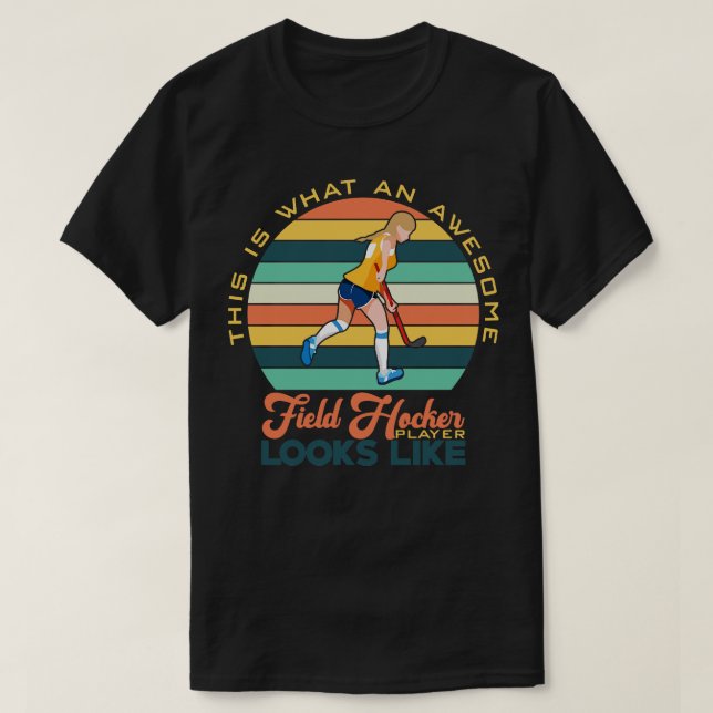 Field Hockey T-Shirt (Design Front)