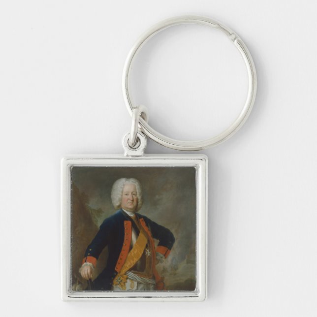 Field Marshal Count Finck von Finckenstein Keychain (Front)