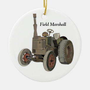 Field Marshall Ceramic Ornament