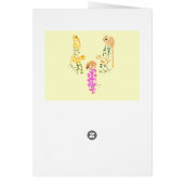 field mice playing cards (Back)