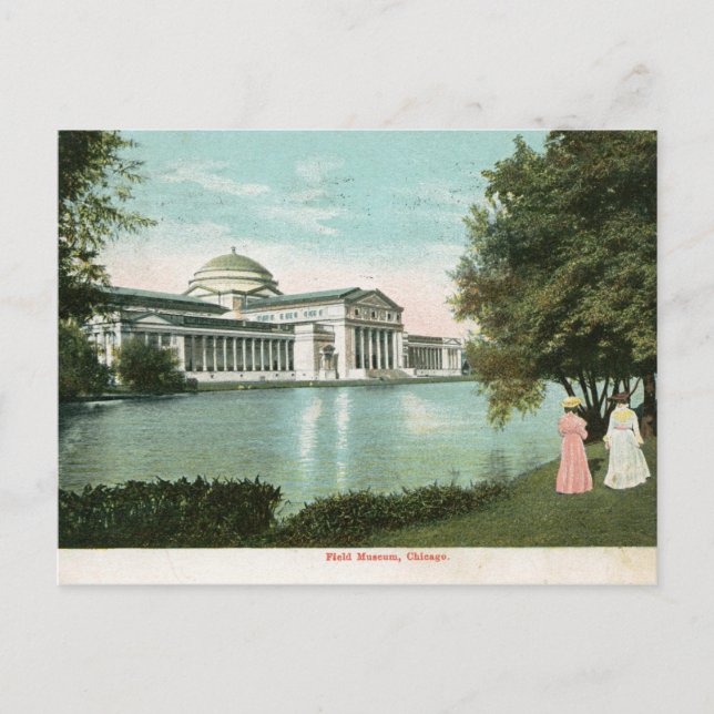 Field Museum, Chicago 1905 Vintage Postcard (Front)