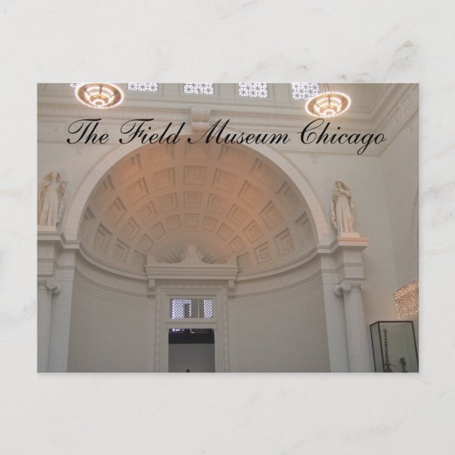 Field Museum, The Field Museum Chicago Postcard (Front)