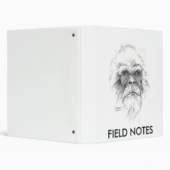Field Notes Binder by letstalkbigfoot at Zazzle