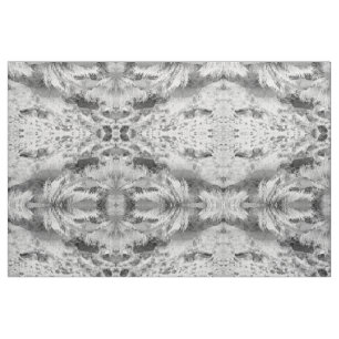 Field of Basalt Black & White Photo Fabric