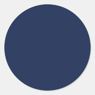 Field of Blue Classic Round Sticker
