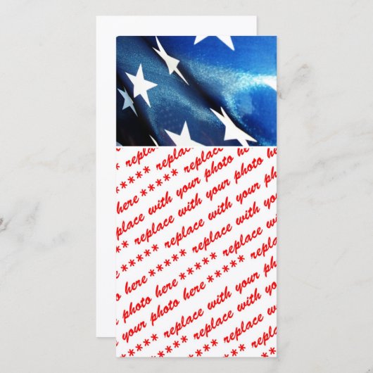 Field of Blue of the American Flag (Front/Back)