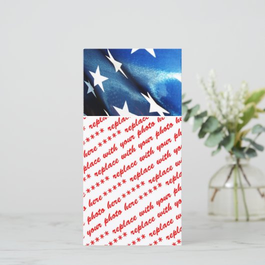 Field of Blue of the American Flag (Standing Front)