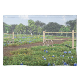 Field of Bluebonnets Placemat
