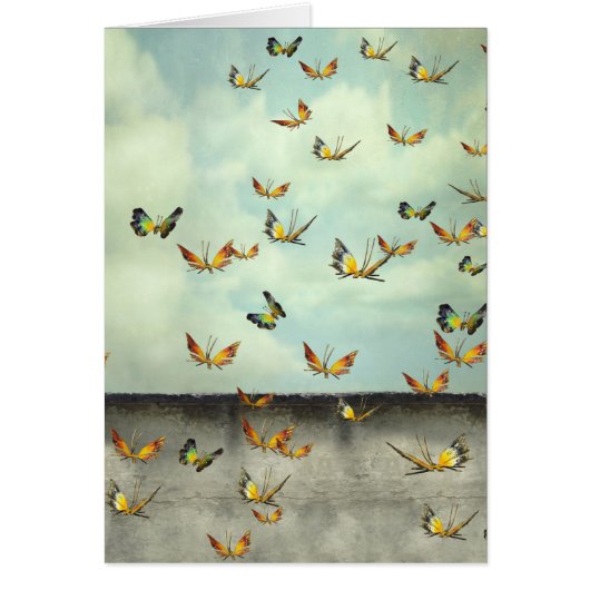 Field of Butterflies Art Card (Front)