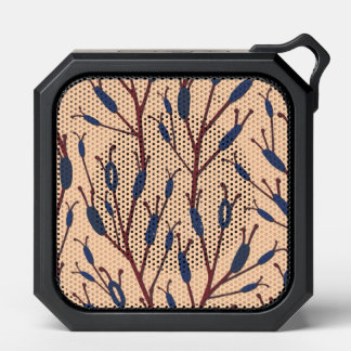 Field of Cat Tails against a Peach Background Bluetooth Speaker