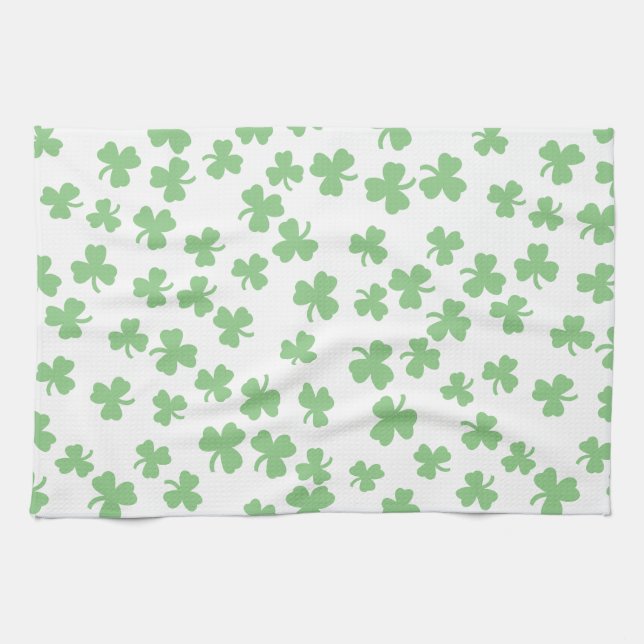 Field of Clover Kitchen Towel (Horizontal)