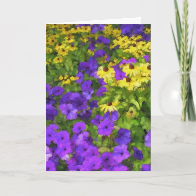 Field of Colors Greeting Card (Front)