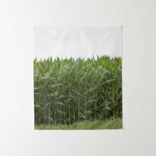 Field of Corn Photo Backdrop Tapestry