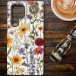 Field of Country Wildflowers Monogram Samsung Galaxy S22 Ultra Case<br><div class="desc">Embrace the timeless allure of country wildflowers and add a touch of nature-inspired charm to your daily routine with this personalized cell phone case.</div>