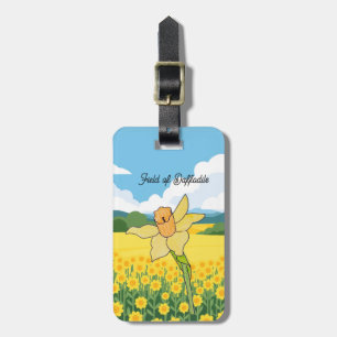 Field of Daffodils Luggage Tag