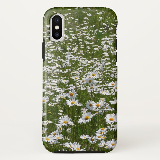 Field of Daisies Alaskan Wildflowers Case-Mate iPhone Case (Back)