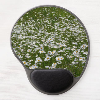 Field of Daisies Alaskan Wildflowers Gel Mouse Pad