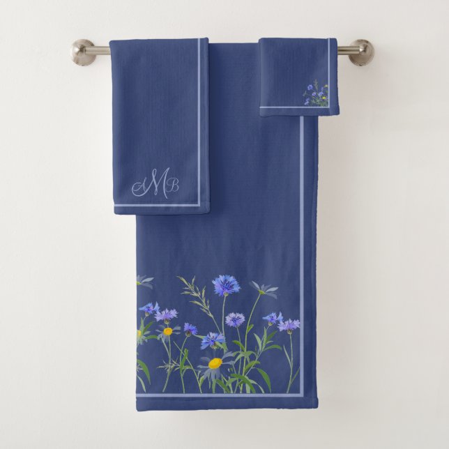 Field of Daisies Bath Towel Set (Insitu)