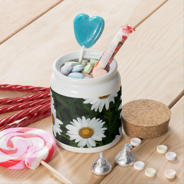 Field of Daisies Candy Jar (In Situ)