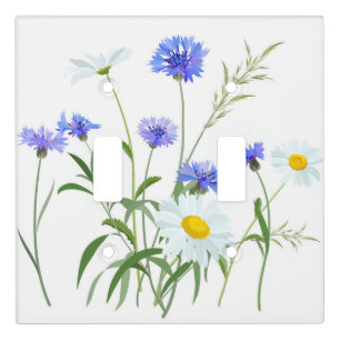 Field of Daisies Light Switch Cover