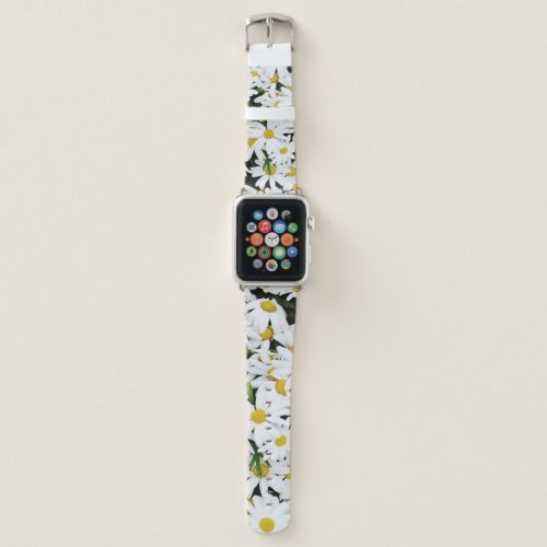 Field of Daisies Photo Apple Watch Band