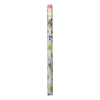 Field Of Daisies Photo Pencil by MissMatching at Zazzle