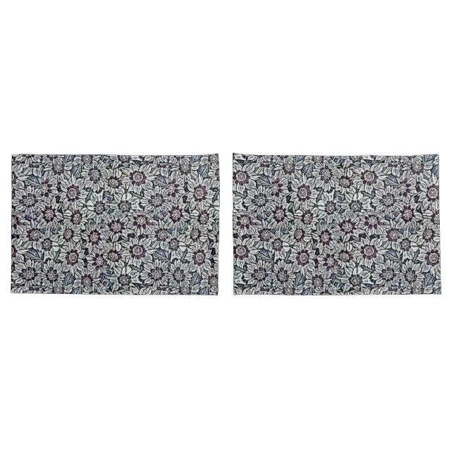 Field Of Daisies Pillow Case (Back-Set)