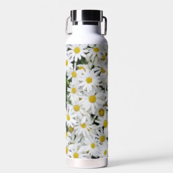 Field Of Daisies Water Bottle by MissMatching at Zazzle