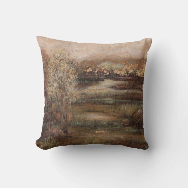 Field of Dreams I Throw Pillow (Front)