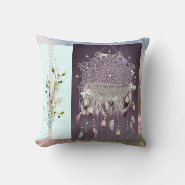 Field of dreams throw pillow (Front)