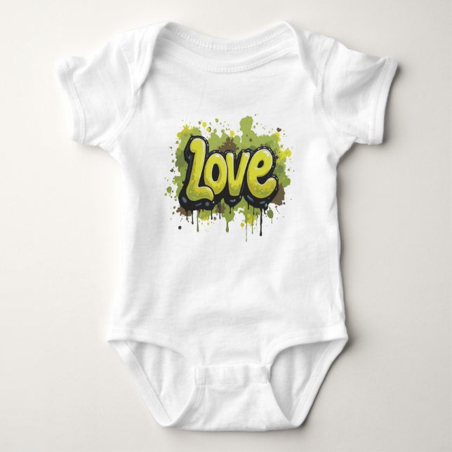 Field of Endless Love Baby Bodysuit (Front)