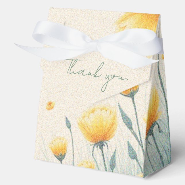 Field of Endless Love Favor Boxes (Front)