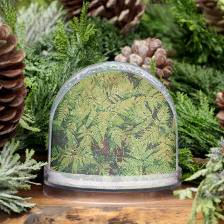 Field of Ferns Snow Globe