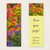 Field of Flowers Bookmark (Front & Back)