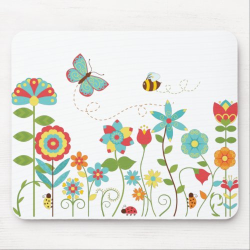 Field of Flowers Mouse Pad