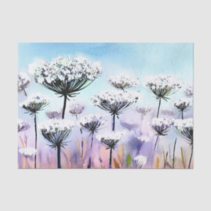 Field of Flowers-Queen Anne's Lace (A) Watercolor Tissue Paper